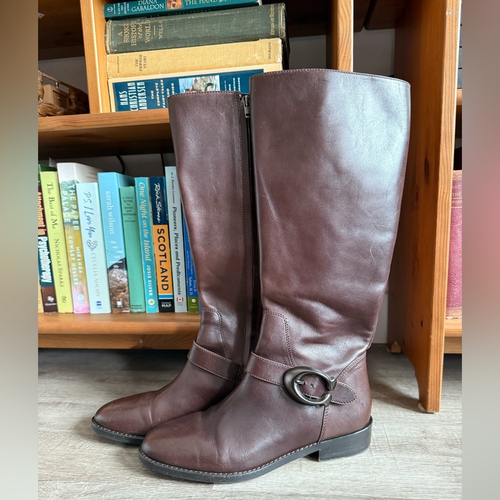 SOLD Rich Brown Coach Brynn Riding Boots